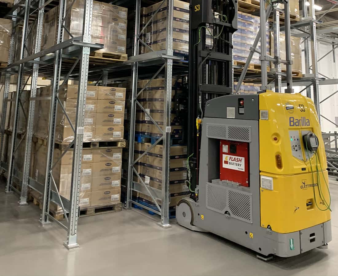 The AMR, the mobile warehouse robot