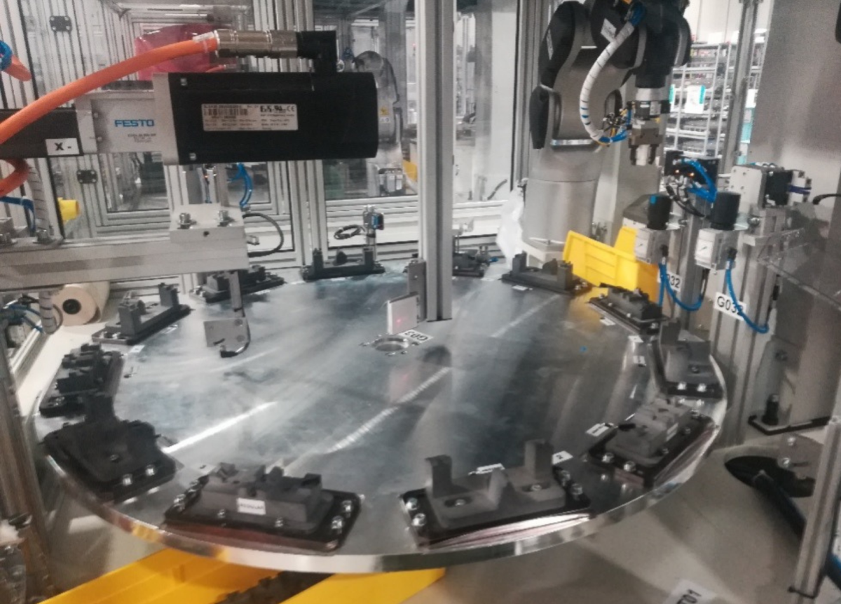 Machinery upgrade for production efficiency and safety